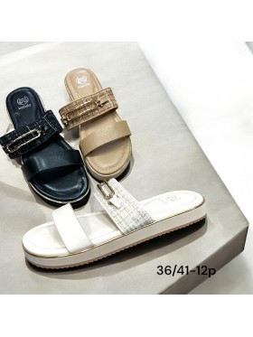 Buty Klapki Damskie (36-41,12par)