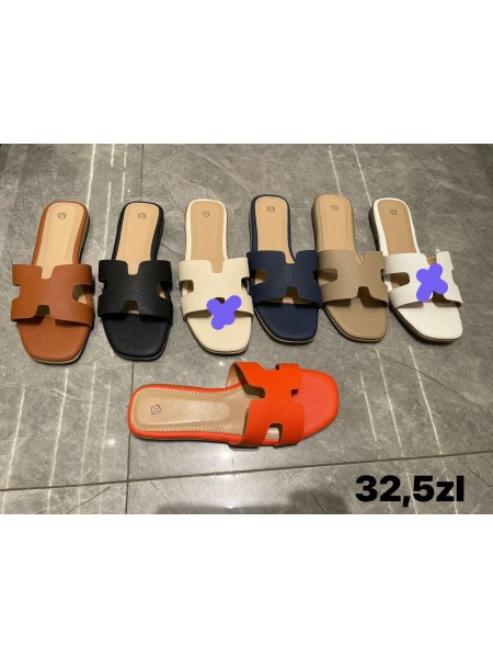 Buty Klapki Damskie (36-41,12par)