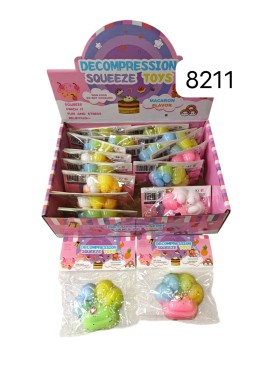 ZABAWKI SQUISHY .16 SZT / PACZKA, KOLOR JAK NA ZDZIĘCIU