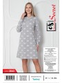 Koszule nocne damskie tureckie , size m-2xl, paczka 12szt, 1kolor