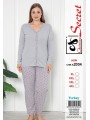 Piżama damskie tureckie , size l-4xl, paczka 12szt, 1kolor
