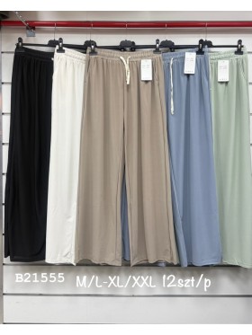 Spodnie damskie , size m-2xl, paczka 12szt, mix kolor