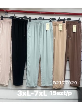 Spodnie damskie , size 3-7xl, paczka 15szt, mix kolor