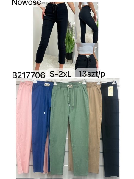Spodnie damskie , size s-2xl, paczka 13szt, mix kolor