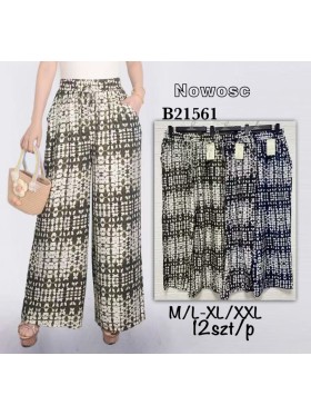 Spodnie damskie , size m-2xl, paczka 12szt, mix kolor