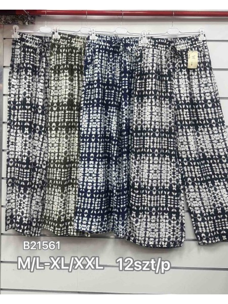 Spodnie damskie , size m-2xl, paczka 12szt, mix kolor