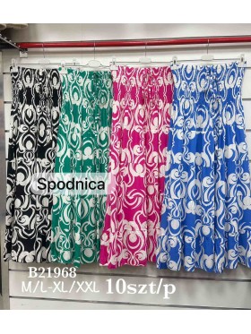 Spódnica długa damskie , size m-2xl, paczka 10szt, mix kolor