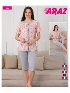 Piżama damskie tureckie , size l-2xl, paczka 12szt, mix kolor