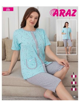 Piżama damskie tureckie , size l-2xl, paczka 12szt, mix kolor