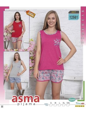 Piżama damskie tureckie , size s-2xl, paczka 10szt, mix kolor