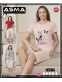 Piżama damskie tureckie , size s-2xl, paczka 10szt, mix kolor