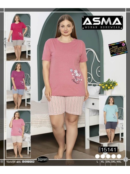 Piżama damskie tureckie , size l-4xl, paczka 10szt, mix kolor