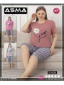 Piżama damskie tureckie , size l-4xl, paczka 10szt, mix kolor