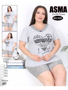 Piżama damskie tureckie , size l-4xl, paczka 10szt, 1kolor