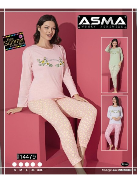 Piżama damskie tureckie , size s-2xl, paczka 10szt, mix kolor