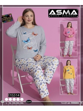 Piżama damskie tureckie , size l-4xl, paczka 10szt,mix kolor