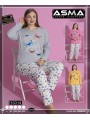 Piżama damskie tureckie , size l-4xl, paczka 10szt,mix kolor