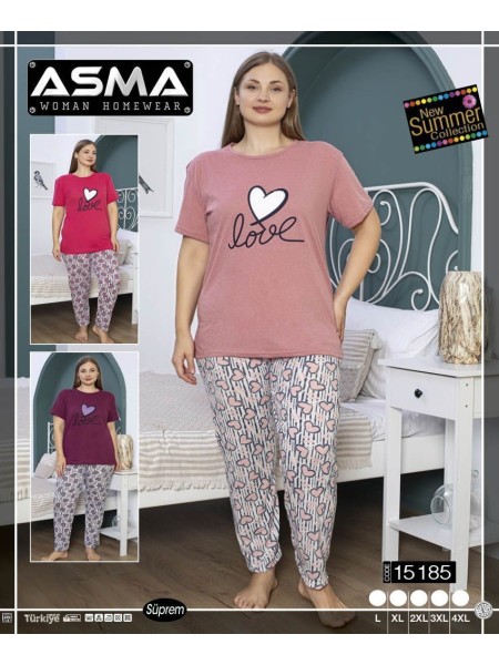 Piżama damskie tureckie , size l-4xl, paczka 10szt,mix kolor
