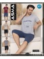 Piżama MĘSKA tureckie , size l-4xl, paczka 10szt, mix kolor