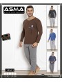 Piżama MĘSKA tureckie , size s-2xl, paczka 10szt, mix kolor