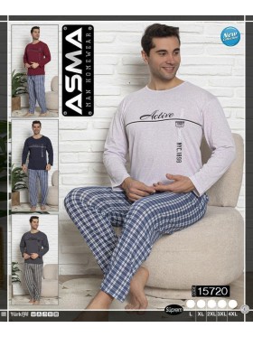 Piżama MĘSKA tureckie , size l-4xl, paczka 10szt, mix kolor