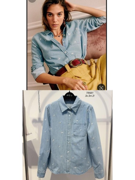 Koszule  damskie tureckie , size s-l, paczka 3szt, 1kolor