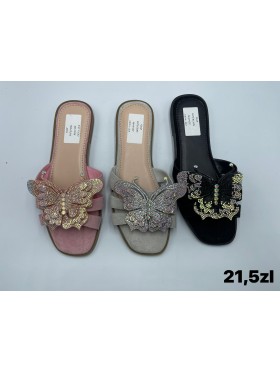 Buty Klapki Damskie (36-41,12par)