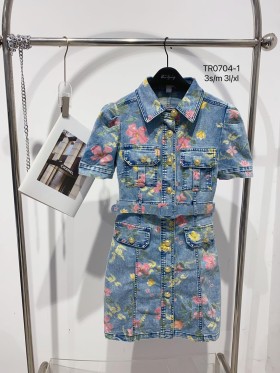 Sukienki damskie tureckie , size s-x, paczka 6szt, 1kolor