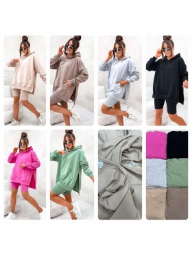 Komplety damskie polskie, size uni, paczka 6szt, mix kolor