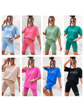 Komplety damskie polskie, size uni, paczka 6szt, mix kolor