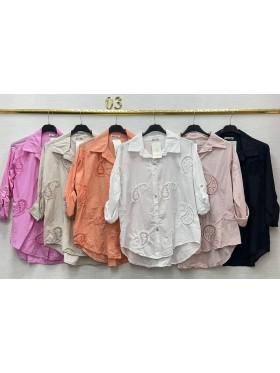 Koszule damskie , size uni, paczka 6szt, mix kolor