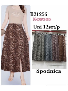 Spódnica długa damskie , size uni, paczka 12szt, mix kolor
