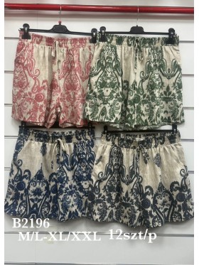 Spodenki damskie , size m-2xl, paczka 12szt, mix kolor