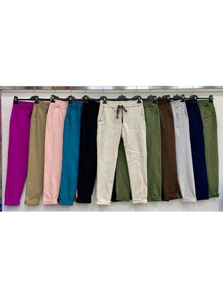 Spodnie damskie  wloskie, size s-2xl, paczka 5szt, 1kolor