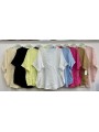 Bluzki damskie  wloskie, size uni, paczka 6szt, mix kolor