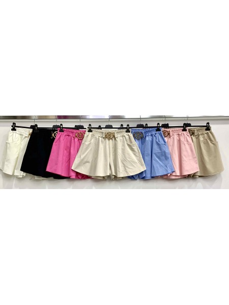 Spodenki damskie  wloskie, size uni, paczka 6szt, mix kolor