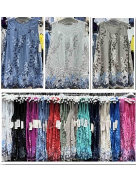 Bluzki damskie  wloskie, size uni, paczka 6szt, mix kolor