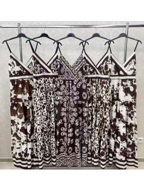 Sukienki damskie  wloskie, size uni, paczka 6szt, mix kolor
