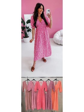 Sukienki damskie  wloskie, size uni, paczka 6szt, mix kolor
