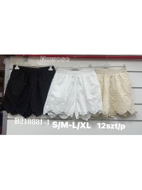 Spodenki damskie , size s-xl, paczka 12szt, mix kolor