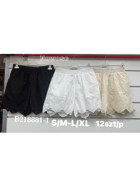 Spodenki damskie , size s-xl, paczka 12szt, mix kolor