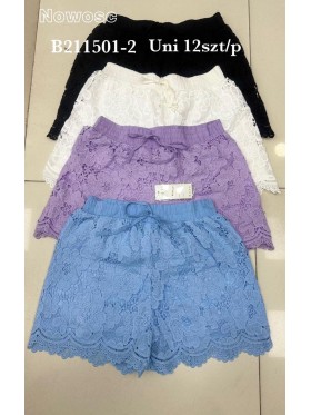 Spodenki damskie , size uni, paczka 12szt, mix kolor