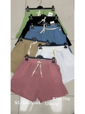 Spodenki damskie , size xl-6xl, paczka 12szt, mix kolor