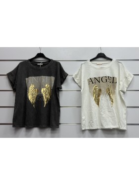Bluzki damskie wloskie, size uni, paczka 6szt, mix kolor
