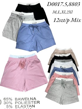 Spodenki damskie , size m-2xl, paczka 12szt,MIX kolor