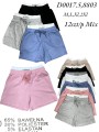 Spodenki damskie , size m-2xl, paczka 12szt,MIX kolor