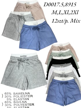 Spodenki damskie , size m-2xl, paczka 12szt,MIX kolor