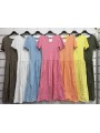 Sukienki damskie wloskie, size uni, paczka 6szt, mix kolor