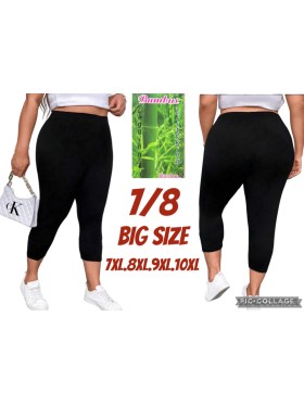 Legginsy damskie , size 7-10xl, paczka 12szt,1 kolor