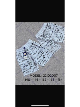 Spodenki dzieciece rozm 140-164, paczka 5szt, 1 kolor